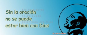 Frase oración Calasanz